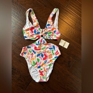 NWT show me your mumu cove cutout one piece